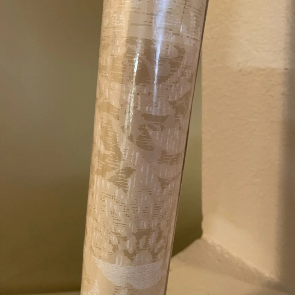 Eisenhart Beige Patterned Wallpaper Double Roll. NWT. Sealed.